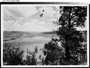Vermejo Ranch valley landscape