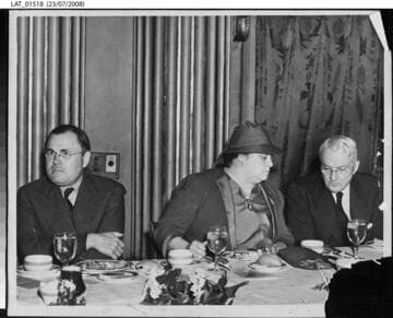 Harry Chandler with others at Artists Luncheon