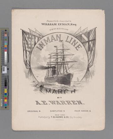 Inman line march / by A. E. Warren