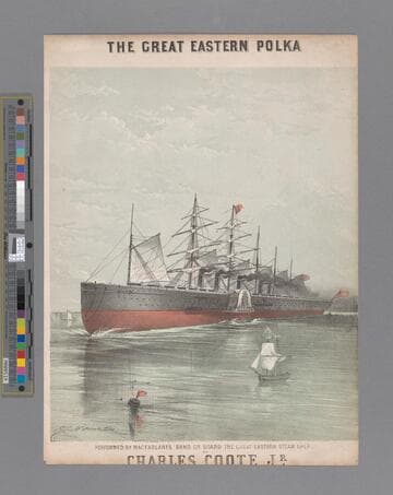 The Great Eastern polka / by Charles Coote Jr