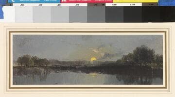 Moonrise on the Thames