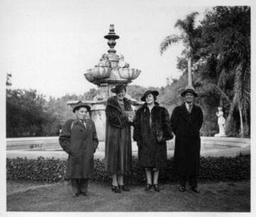 Y. C. Hong and others at the Huntington Library