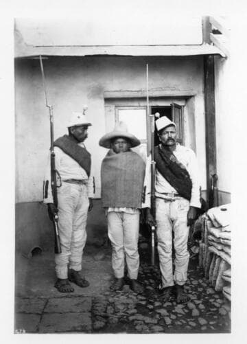 Outlaw and Mexican Soldiers