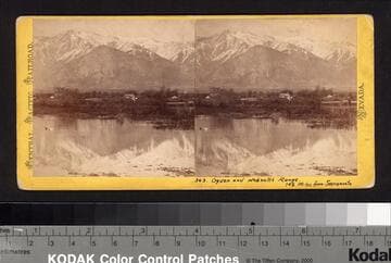 363.  Ogden and Wahsatch Range, 742 miles from Sacramento