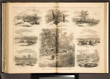 Scenes on the Battlefield of Antietam from Photographs by Mr. M.B. Brady