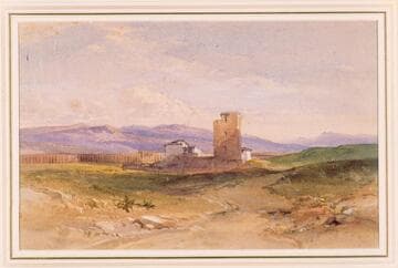 Italian Landscape with Aqueduct