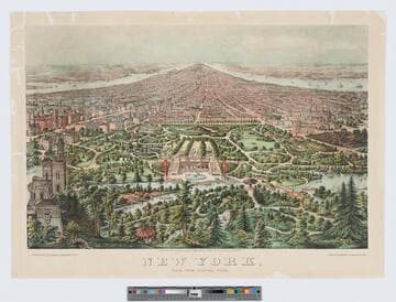 New York, taken from Central Park