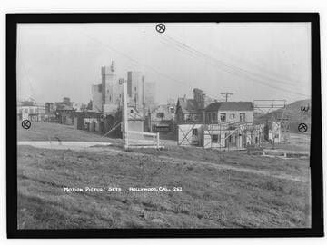 Motion picture sets, Hollywood, Cal
