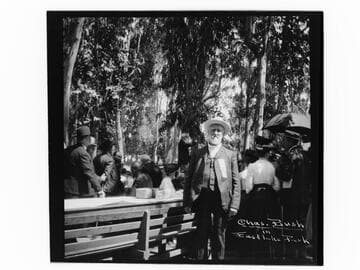 Chas. Bush in Eastlake Park