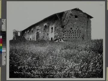 Mission San Fernando showing Port Holes for defence [sic]