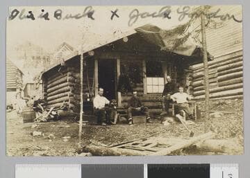 "Buck" of The Call of the Wild. Owned by the Bond Brothers. Dawson, N.W.T