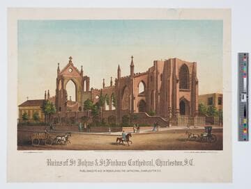 Ruins of St. Johns & St. Finbars Cathedral, Charleston, S.C