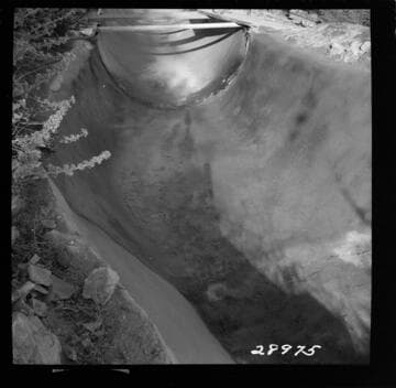 Kaweah #2 - Flume #9 transition after guniting