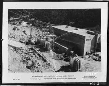 Big Creek Powerhouse #4 - Progress pictures (from Group 1)