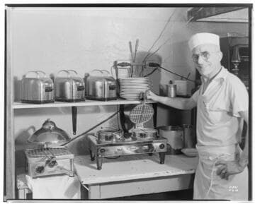 H1.2 - Heavy Duty Cooking - Toaster & Broiler waffle iron