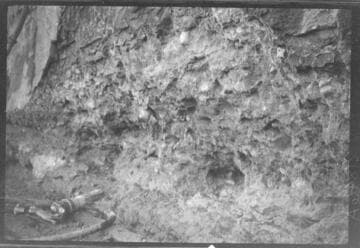 Dam 1 second view of leak intakes near station 5-66 elevation 6904