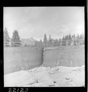 Big Creek, Florence Lake Dam