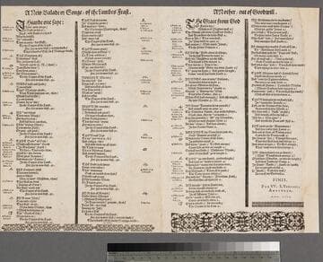 A new balade or songe, of the Lambes feast. : Another, out of goodwill