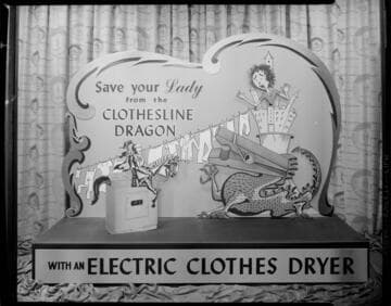 General Office display window