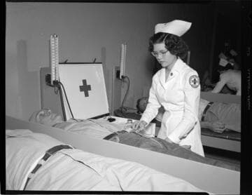 Red Cross blood drive