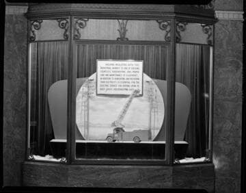 General Office display window