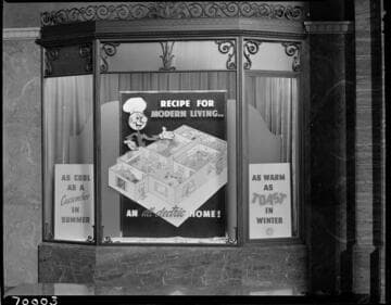 General Office display window