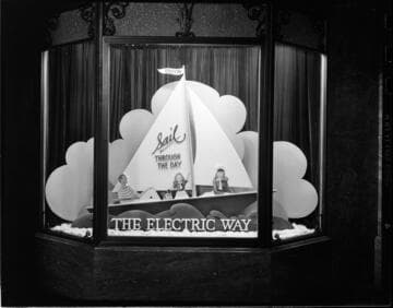 General Office display window