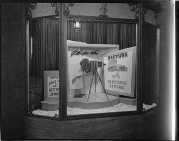 General Office display window