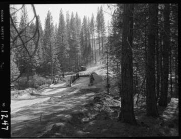 Big Creek - Mammoth Pool - Chiquito Bridge trusses