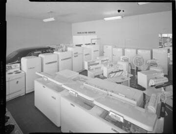 Appliance repair facility