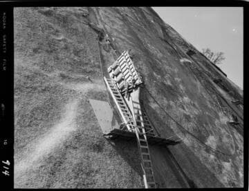 Big Creek - Mammoth Pool - Cutoff wall on east abutment