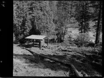 Big Creek - Mammoth Pool - Installation of sanitary sewer system at trailer court