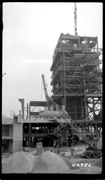 El Segundo Steam Station - Construction