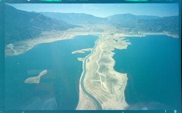 Aerial color photos of Long Beach Steam Station