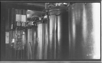 The transformers at Porterville Substation