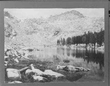 View of Eagle Lake at Mineral King