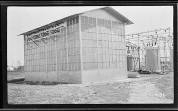 The exterior of Tulare Substation