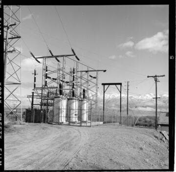 Bishop Creek Plant 6 substation