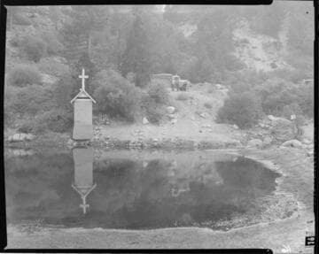 San Bernardino wildfire in 1956