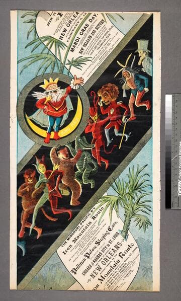 The Missouri Pacific R'y Iron Mountain Route : being the king's choice, you are particularly cautioned to examine your tickets