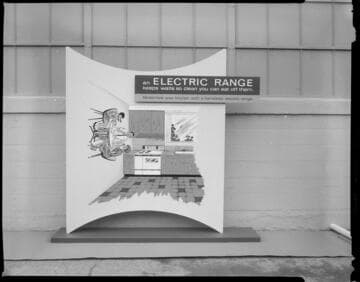 Electric Range promotional display