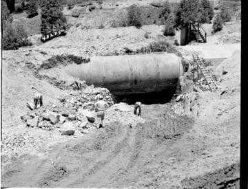 Big Creek, Huntington Lake Dams