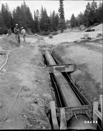 Big Creek, Huntington Lake Dams