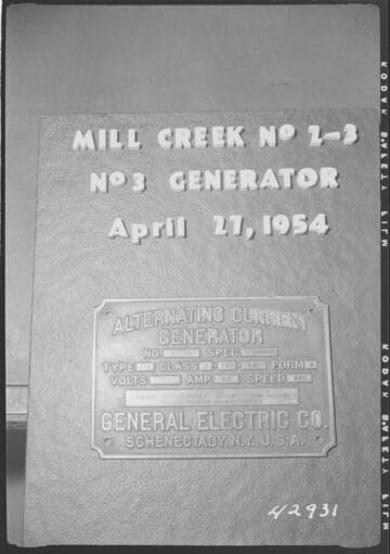 Mill Creek 2-3 Powerhouse