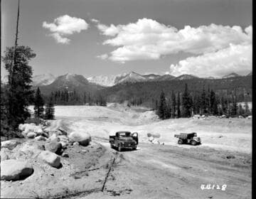 Big Creek, Vermilion Dam - Fill at dam