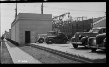 Santa Monica Substation building & rack