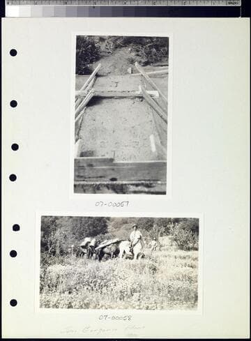 San Gorgonio Hydroelectric.Concrete form