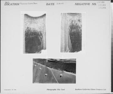 Big Creek, Florence Lake Dam - Arch #52