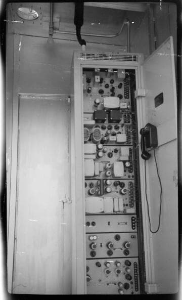 communications panel cabinet