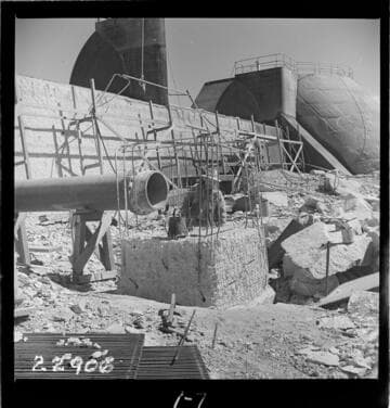 Big Creek, Florence Lake Dam - Replacement of concrete portion of intake structure, N. wier inlet